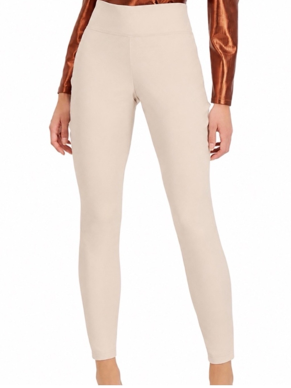 INC International Concepts Faux Leather Leggings Size 12